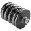 for  Spring Suspension Folding Bike Rear Shocks Spring ,Black 4
