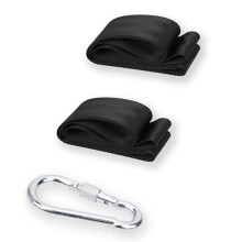 Fitness Battle Rope Anchor Strap Kit,Heavy Duty Reinforced Straps,for Gym Fitness Workout Exercise(40cm+80cm)