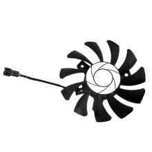 HA8010H12F-Z 75MM 2Pin GTX1050Ti GPU Koeler DUAL Ventilator voor MSI Geforce GTX 1050Ti GTX-1050-Ti-4GT-OC (1 Stuks)