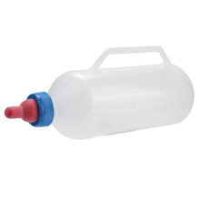 Bouteille D'Allaitement D'Agneau 1L Nourrissant la Bouteille de Lait de ChèVre avec la PoignéE en Plastique Durable