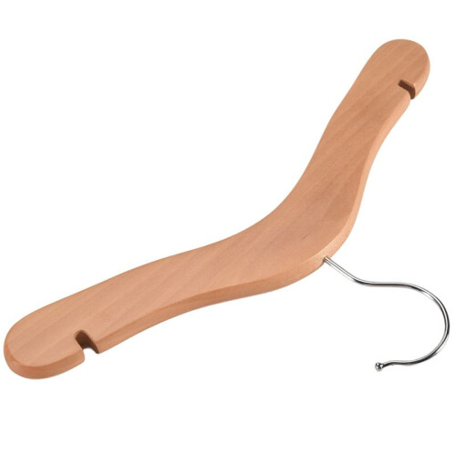 TräBabyhäNgare,BarnhäNgare,Hackad Axeldesign för BarnkläDer,DekorationshäNgare,10-Pack, Medium 1