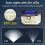 TeckNet TECKNET Outdoor Solar Light 231 LED 3 Modes Motion Sensor Solar Powered Sec 2