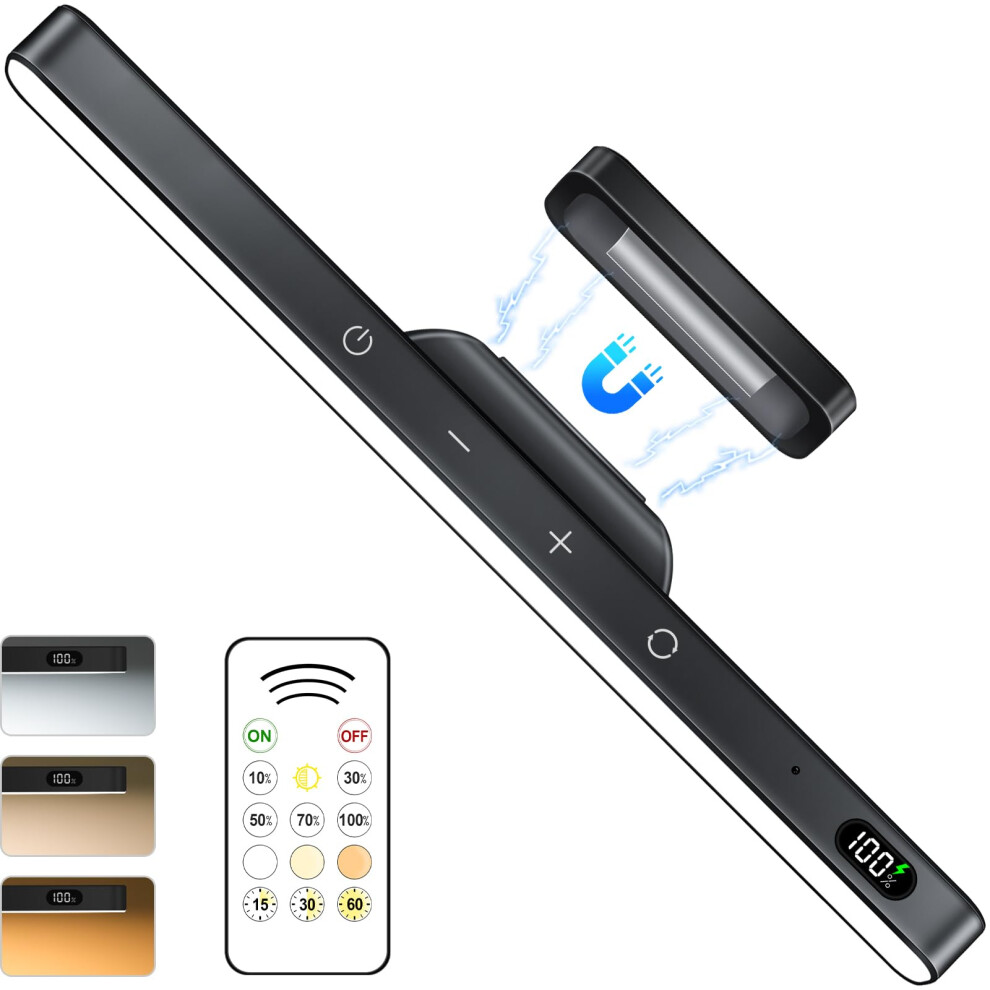 Willed 5W Under Cupboard Kitchen S With Remote Control,3 Colors Adjustable Mirror S,2500Mah Rechargeable Battery Magnetic Stick On T Light 5000472551333
