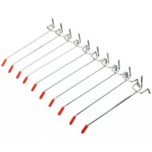 40 StüCke Single Pegboard Haken 150Mm Board Slat Wall Retail Display Shop Peg Passt 25Mm