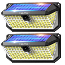 TECKNET 416 LED Solar Lights Outdoor Garden 4200Lm, Motion