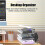 Multifunctional Desktop Acrylic Tablet Holder for Computer Keyboard and Mouse Storage Stand 6