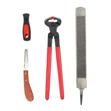 Goat Hoof Trimmer Detailing Tools Equine Nails Trimming Set for Livestock Grooming and Shearing
