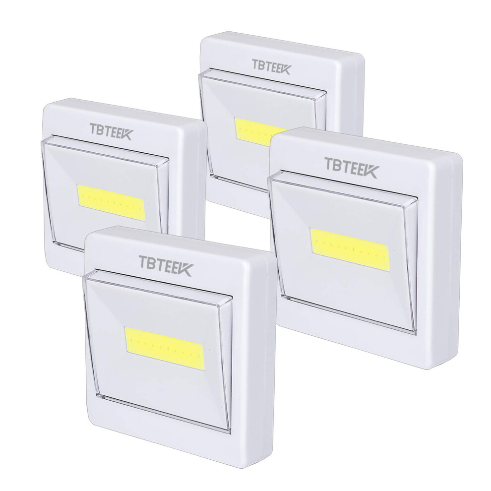 Tbteek Closet Super Bright, Battery Operated, Stick Anywhere, Cob Led Switch Night, Tap S For Closet, Shed, Attic, Emergency ( Light 78356528