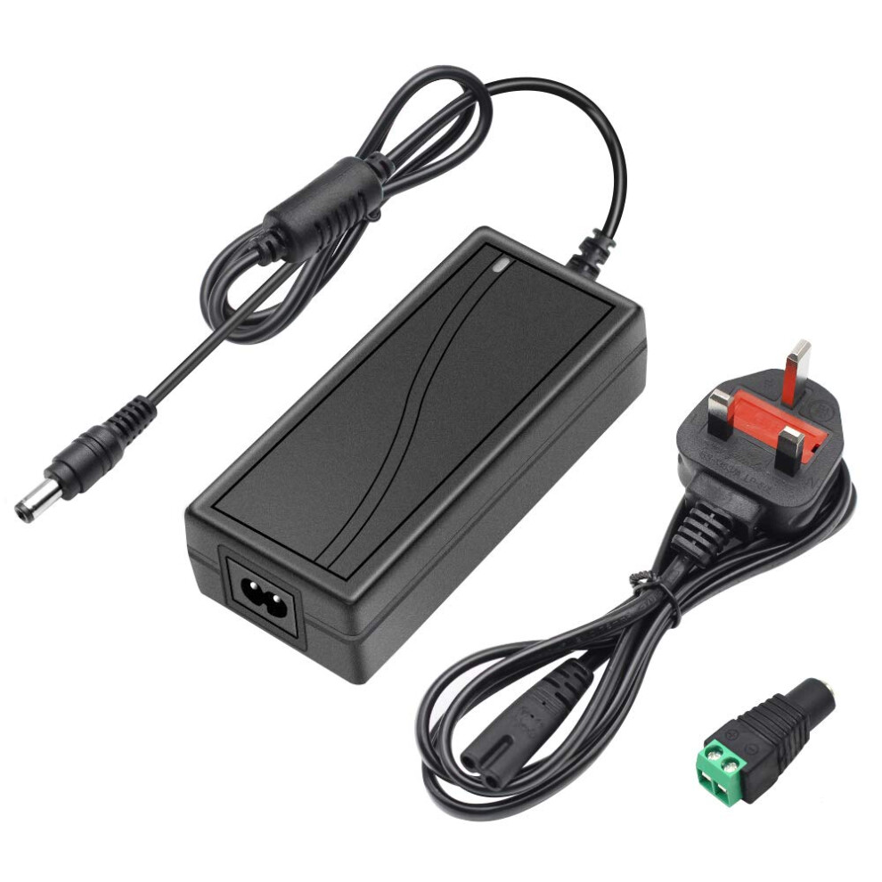 Inshareplus 12V 5A 60W Led Power Supply, 100-240V Ac To 12V 5Amp Dc Power Adapter, Low Voltage Transformer For Led Strip Light 69604614