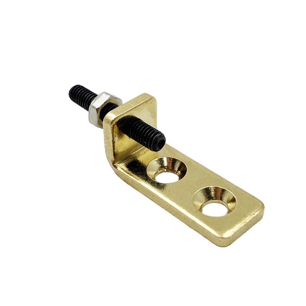 Brass Tremolo Stopper Stabilizer Set For Fr And Other Floating Bridges Guitar Parts With Screw Wrench 4713114392089