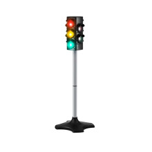Traffic Light Toy 2in1 Simulation Safety Traffic Indicator Crosswalk Signal with Lights and Sounds for Birthday Toy Gift