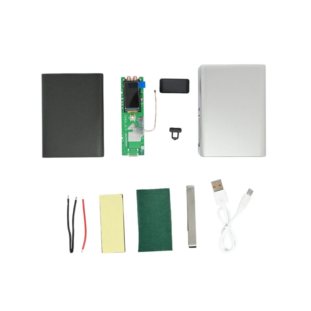 22.5W Fast Charging Diy Power Bank Kit With Tft Color Screen For 21700 Battery Case Fast Charging Portable Power 6032416875716