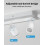 LVWIT Kitchen Lights Ceiling,4 Way Spot Light,Bedroom Lights Ceiling with GU10,Adjustable Black Spotlights Ceiling Lights Rotatable,Modern Ceiling Spo 4