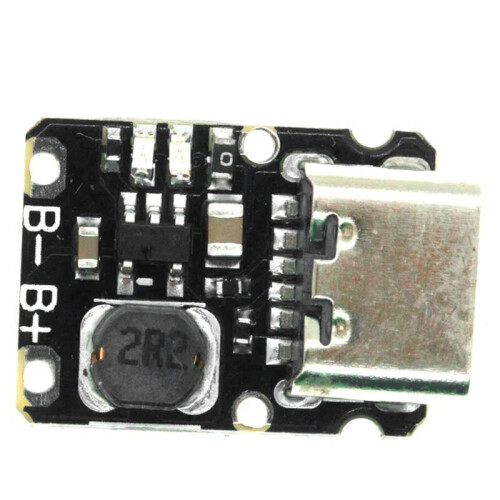 10Pcs  Lithium Battery Charging Module with 5V Output Boost 18650 Type-C with Protection,Charging Boost Power Board 1