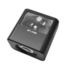 Fotómetro con Visor Plano y Cintura Óptica, Fotómetro de una Sola Marcha para Cámara con Telémetro Reflx Lab, Color Negro.