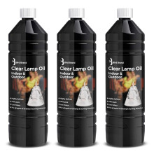 Quebec Clear Lamp Oil 1L – Clean Burning for Indoor Outdoor Oil Lamps Lant