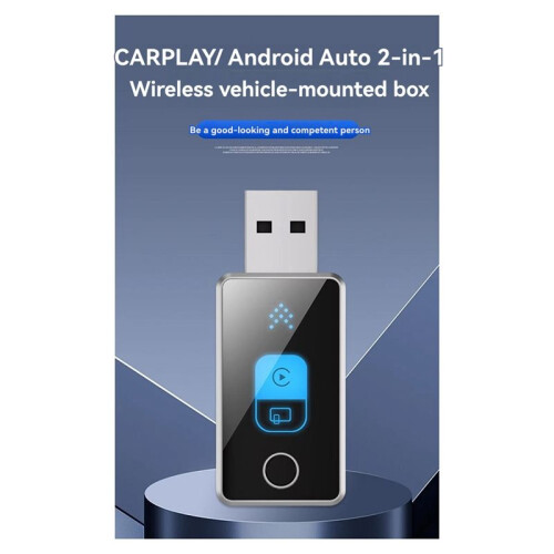 Box Wireless 2 In 1 Carplay/per Android Auto Navigation Internet Box Personality Car Carplay Box 2