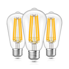 Dimmable E27 Screw Led Bulb 1600 Lumens 12 Watt Replaces 100W / 120W Incandescent, Warm White 2700K No Flickering Energy Saving Light Bulb, 360Beam