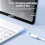 Wireless  Mouse 10.1inch BT Universal Keyboard for IOS Pad 8 10th 9th Phone Tablet Portable for Android A 7