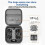 For  Neo 2 Drone Shell Storage Bag Waterproof Dustproof Portable Case Shockproof for Drone Carrying Case D 2