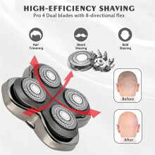 8PCS Shaver Replacement Blade for Skull Pitbull Gold PRO / Silver PRO / Platinum PRO / Butterfly Kiss PRO Spare Parts