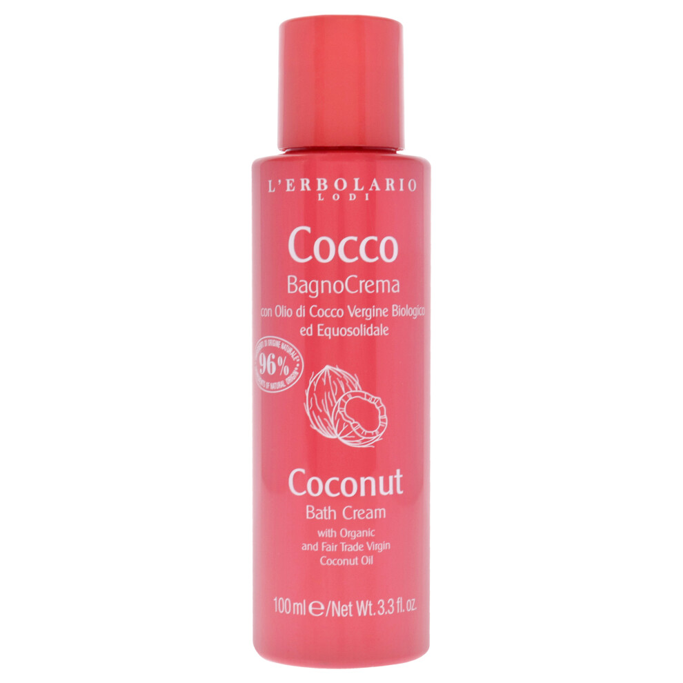 Photos - Shower Gel Lerbolario Bath Cream - Coconut by  for Unisex - 3.3 oz Foam B09B14VNFF 