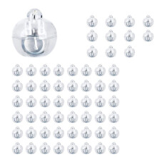 60 Szt. ŚWiatłA Balonowe LED, śWiatłO LED CiepłE BiałE, śWiatłO Balonowe LED dlarnię Papierową, śWiatłO Balonowe, PrzyjęCie Urodzinowe