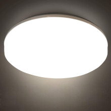 RAWNICE Bathroom Lights Ceiling,24W,4000K Natural White 29CM,Round Indoor Flush Mount Ceiling Lamp for Bedroom Bathroom Kitchen Hallway Office Stairw