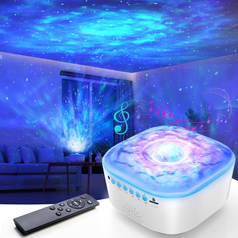 Bozhihong Galaxy Projector, Star Projector Night With Remote Control/Timer Function/Built-In Music, Led Projector With 8 Ing Modes F Light 73763185