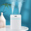 Humidifiers for Bedroom, Large Capacity Humidifier USB Mist Top Essential Oil Diffuser Desktop Humidifier White 6