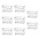 8Pcs Acrylic Sugar Packet Holder Sugar Bag Storage Container Dish Display Sachets Tissue Bowl 1