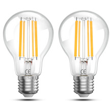 Bonlux E27 Screw Bulb 12W LED Warm White 2700K, ES E27 Large Edison Lamp Bulb Dimmable Filament Bulbs 100W 120W Equivalent, GLS A60/A19 Vintage Class
