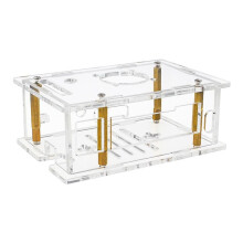 For Orange Pi Rv2 Special Shell for Orange Pi Rv2 Development Board Acrylic Shell Cooling A