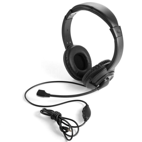 3.5mm Interface Computer Headset Online Class Listening Noise Reduction Headset Business Voice Portable Headset 1