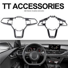 Car Steering Wheel Button Frame Replace for TT Accessories