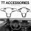 Car Steering Wheel Button Frame Replace for  TT Accessories 4