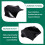Motorcycle Windshield for  XMAX300 X MAX 300 Tech MAX 2025+ Windscreen Wind Shield Deflectore Screen Black 4