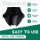 Motorcycle Windshield for  XMAX300 X MAX 300 Tech MAX 2025+ Windscreen Wind Shield Deflectore Screen Black 2