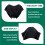 Motorcycle Windshield for  XMAX300 X MAX 300 Tech MAX 2025+ Windscreen Wind Shield Deflectore Screen Black 3