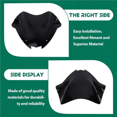 Motorcycle Windshield for  XMAX300 X MAX 300 Tech MAX 2025+ Windscreen Wind Shield Deflectore Screen Black 2