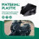 Motorcycle Windshield for  XMAX300 X MAX 300 Tech MAX 2025+ Windscreen Wind Shield Deflectore Screen Black 7