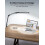 MediAcous LED Desk Lamp, Dual Light Source with Clamp, 3