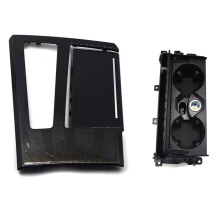 Central Cup Holder Central Channel Painted Black Decorative Panel for A6 A7 4KG 863 969 E 4KD 862 533 4KD862533