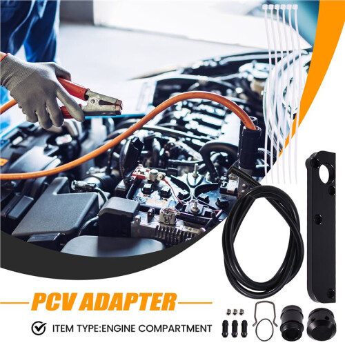 PCV-Adapterset für  für  2.0 TFSI EA113 MOTOR Torque Solution Billet PCV-Adapter Boost Kit 1