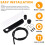 PCV-Adapterset für  für  2.0 TFSI EA113 MOTOR Torque Solution Billet PCV-Adapter Boost Kit 6