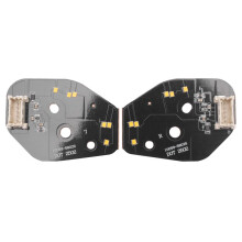 Amber DRL Module Front LED Projector Headlights Frame Color Changing Replace for Ranger Lariat Raptor T9 2023-2025