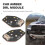 Amber DRL Module Front LED Projector Headlights Frame Color Changing Replace for  Ranger Lariat Raptor T9 2023-2025 3