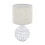 EGLO Eglo Textile Bedside lamp Bellariva 3, Ceramic Side Table Light 1