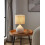 EGLO Eglo Textile Bedside lamp Bellariva 3, Ceramic Side Table 2