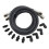 Mangueira de 52 Polegadas de Comprimento com Revestimento Trançado em Nylon AN6 para Resfriador de Transmissão TH350 700R4 TH400 2